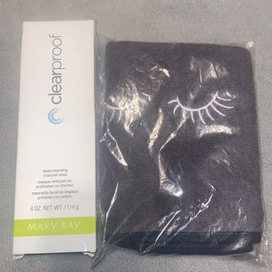 Mary Kay Charcoal Mask + beauty towel